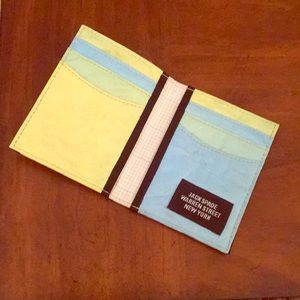 Jack Spade chic men’s slim wallet